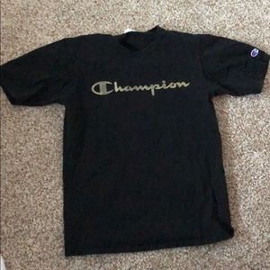 Champion t shirt fits smaller adults and children